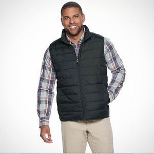 Sportier Down Collection Vest Down Filled XL Navy Blue Puffer Mens Outerwear